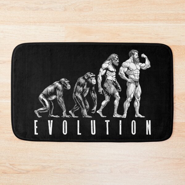 Item preview, Bodybuilder Strongman Funny Evolution Mass Bodybuilding Gym designed and sold by GrandeDuc.