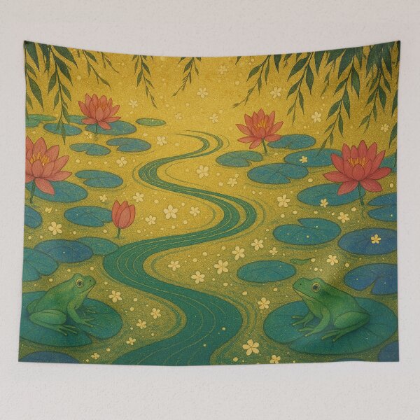 Item preview, Golden River Poem of Nature designed and sold by Sigtrix.