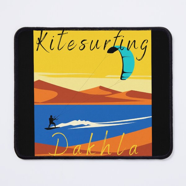 Item preview, Kitesurfing Dakhla Water sports Kitesurf Kiteboarding Funny Design T-Shirt designed and sold by MojNetSerwis WWK.