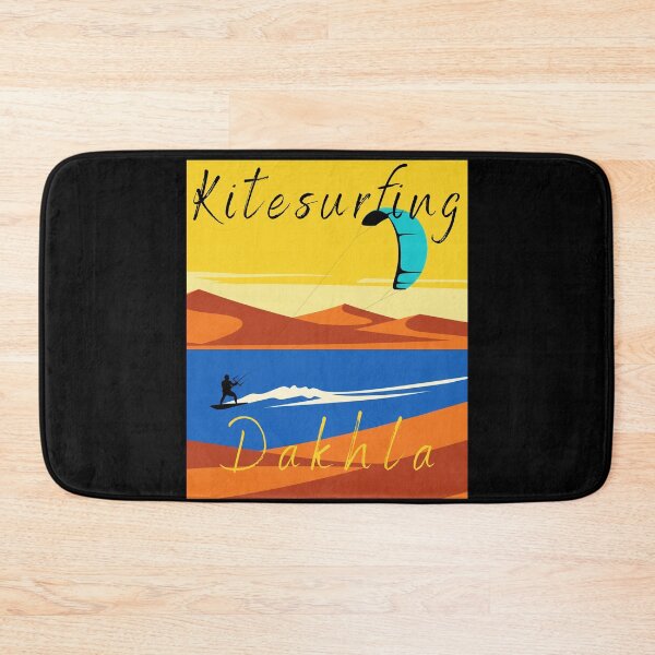 Item preview, Kitesurfing Dakhla Water sports Kitesurf Kiteboarding Funny Design T-Shirt designed and sold by MojNetSerwis WWK.