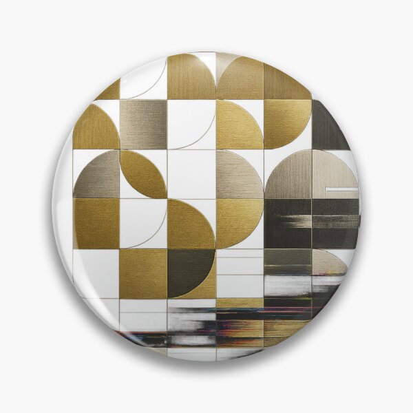 Item preview, Golden Geometry Glitch designed and sold by Bernd Friese.