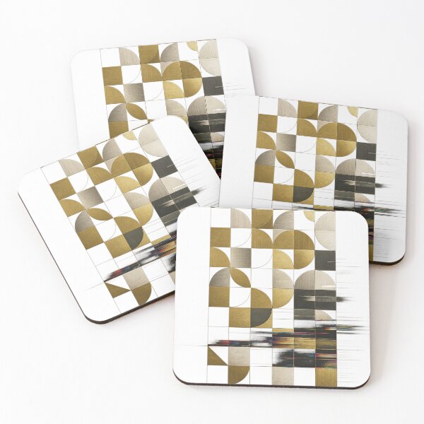 Item preview, Golden Geometry Glitch designed and sold by Bernd Friese.