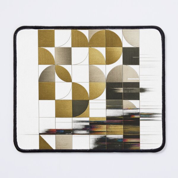 Item preview, Golden Geometry Glitch designed and sold by Bernd Friese.