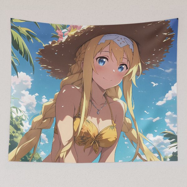 Item preview, Alice Zuberg Sword Art Online Anime Beachside Sunshine Bliss designed and sold by juniorcastros.