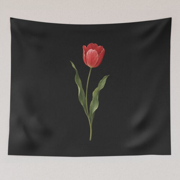 Item preview, Simple red tulip designed and sold by Bernd Friese.
