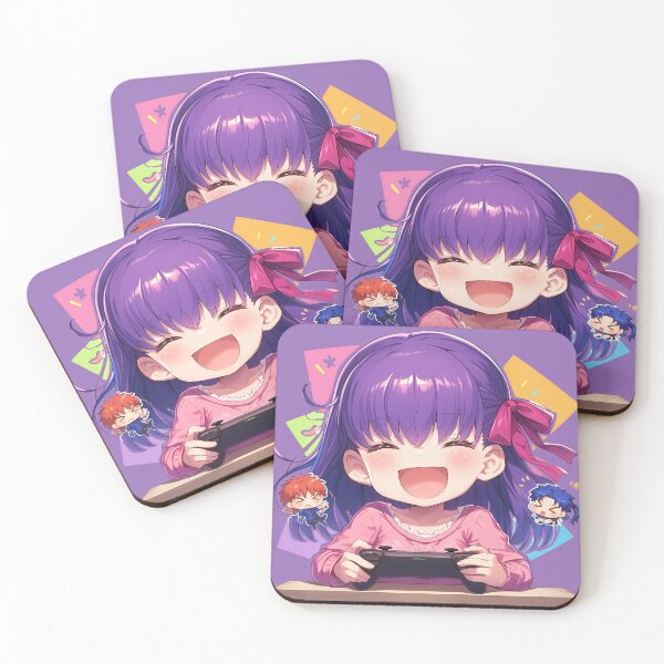 Item preview, Sakura Matou Chibi Joyful Gaming Fate Stay Night Anime designed and sold by juniorcastros.