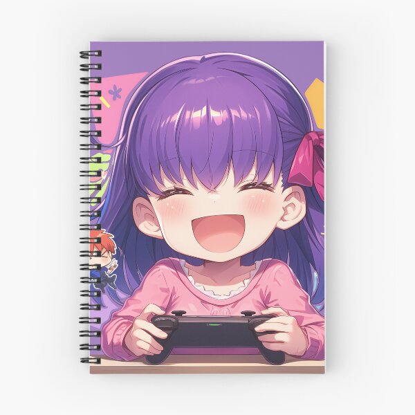 Item preview, Sakura Matou Chibi Joyful Gaming Fate Stay Night Anime designed and sold by juniorcastros.