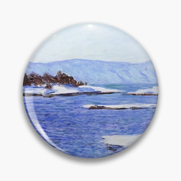 Item preview, The Banks of the Fjord at Christiania   1895 by Claude Monet designed and sold by GabyddAlessandr.