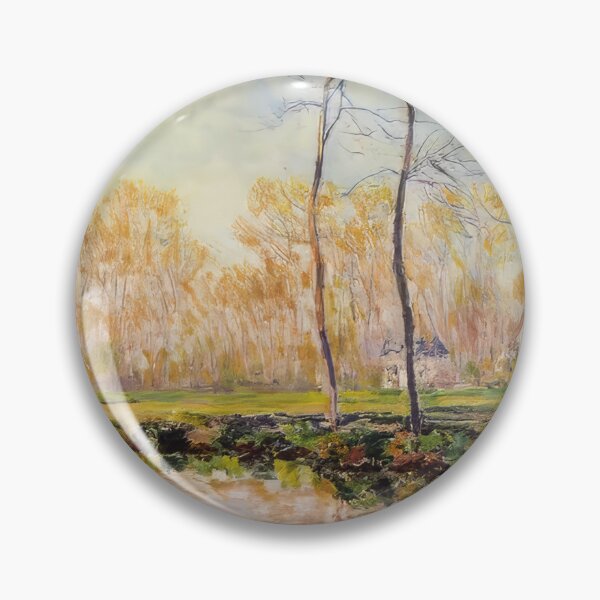 Item preview, The Banks of the River Epte at Giverny   1887 by Claude Monet designed and sold by GabyddAlessandr.