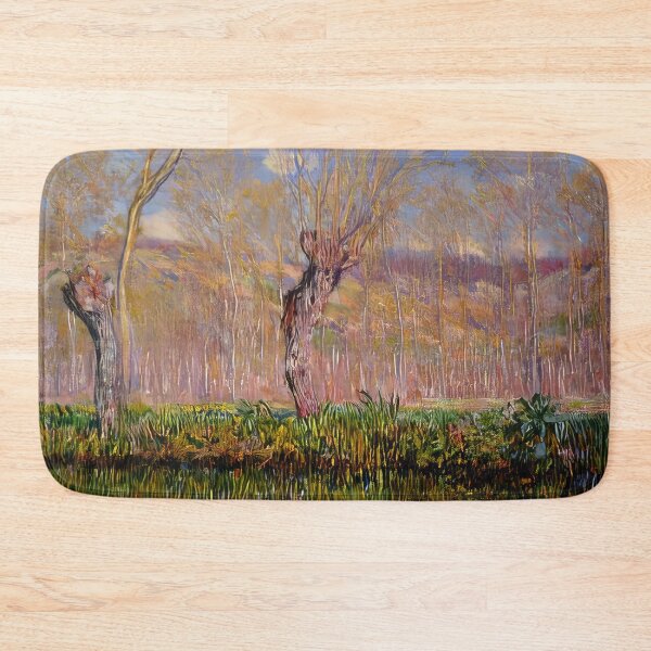 Item preview, The Banks of the River Epte in Springtime   1885 by Claude Monet designed and sold by GabyddAlessandr.