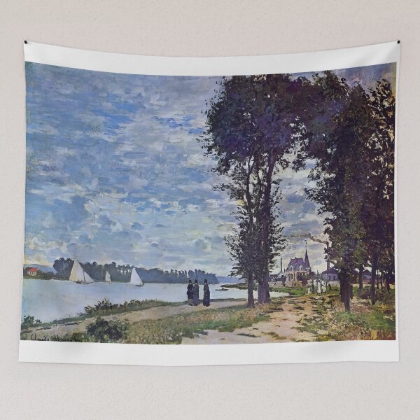 Item preview, The Banks of the Seine at Argenteuil   1872 by Claude Monet designed and sold by GabyddAlessandr.