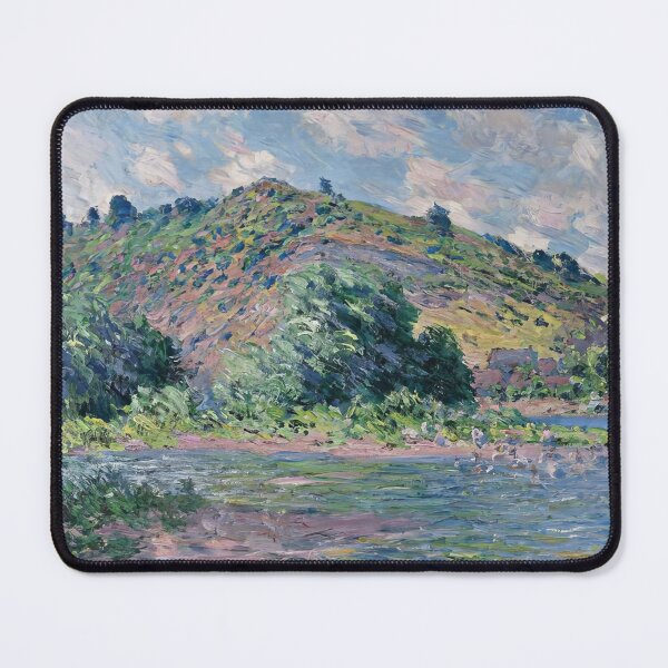 Item preview, The Banks of the Seine at Port Villez 1885 by Claude Monet designed and sold by GabyddAlessandr.