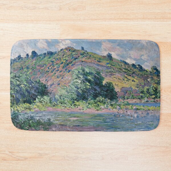 Item preview, The Banks of the Seine at Port Villez   1885 by Claude Monet designed and sold by GabyddAlessandr.