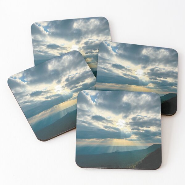 Item preview, Sun Rays Over Mountain Landscape designed and sold by Tem‑Tip of pen.