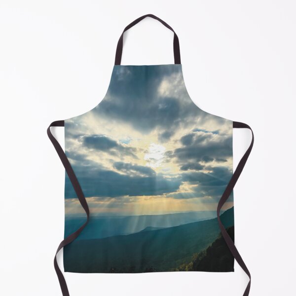 Item preview, Sun Rays Over Mountain Landscape designed and sold by Tem‑Tip of pen.