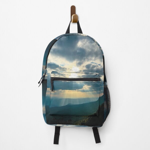 Item preview, Sun Rays Over Mountain Landscape designed and sold by Tem‑Tip of pen.