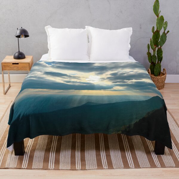 Item preview, Sun Rays Over Mountain Landscape designed and sold by Tem‑Tip of pen.