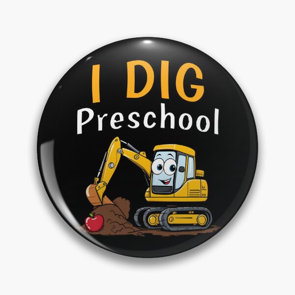 Artikelvorschau, I Dig Preschool – Süßes Geschenk für Kleinkinder zum Schulanfang entworfen und verkauft von Fragy72.
