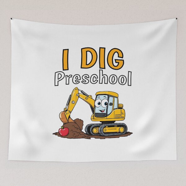 Item preview, I Dig Preschool - Cute Back to School Toddler Gift designed and sold by Fragy72.