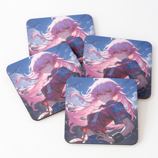 Item preview,  Yuno Gasai Future Diary Anime Girl Waifu Smile Beneath Madness Quarterback Passion Bloom designed and sold by earlobejerk.