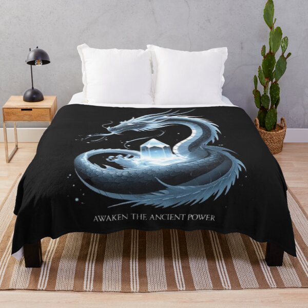 Item preview, Awaken the Ancient Power – Minimalist Fantasy Dragon Design designed and sold by ArghavanMardani.