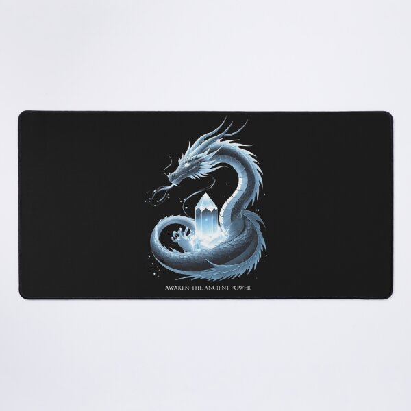 Item preview, Awaken the Ancient Power – Minimalist Fantasy Dragon Design designed and sold by ArghavanMardani.