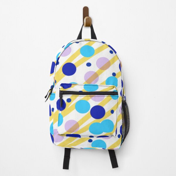 Item preview, Mellow Yellow Currents with Indigo Dream Dots designed and sold by Quennie Bacol Artwork.