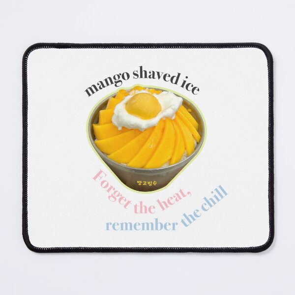Item preview, Mango Shaved Ice - Summer Chill Series designed and sold by solarpink.