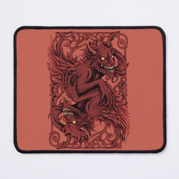Item preview, Twin Red Demons designed and sold by NickTaroDesign.