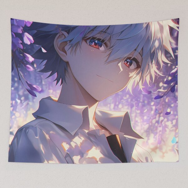 Item preview, Neon Genesis Ethereal Wisteria Glow Soft Kaworu Nagisa Evangelion Anime designed and sold by earlobejerk.