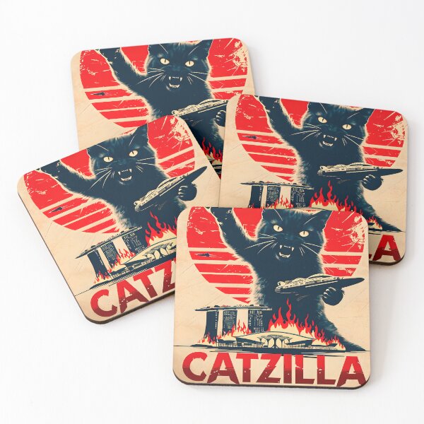 Item preview,  Catzilla vintage poster designed and sold by paulrommer.