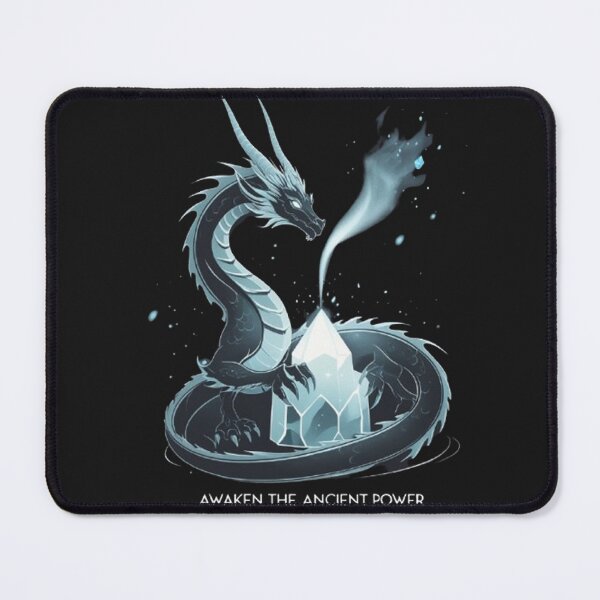 Item preview, Awaken the Ancient Power – Minimalist Fantasy Dragon Design designed and sold by ArghavanMardani.