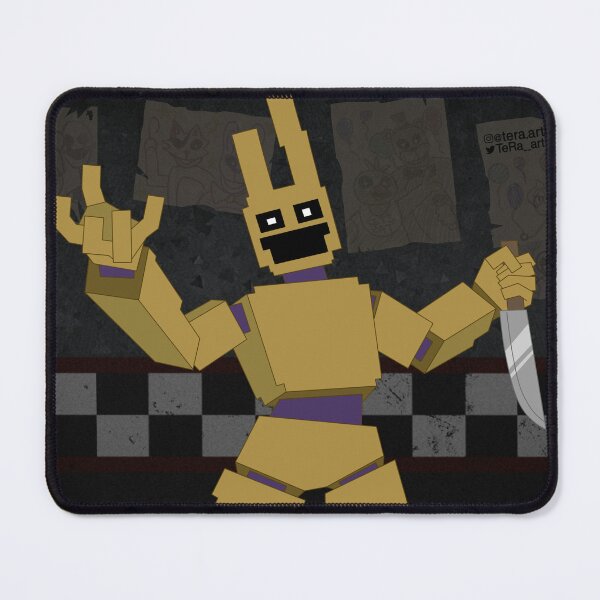 Item preview, Springtrap Purple guy 8bit designed and sold by teraMerchShop.