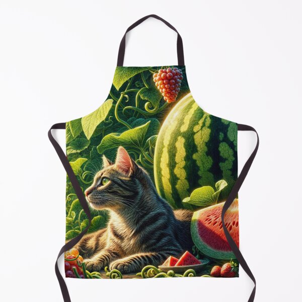 Item preview, Cat in Fruit Paradise designed and sold by M-Y-A-R-T-.