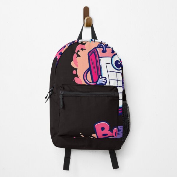 Item preview, A cartoon book character holding a pencil and a book with the word booked designed and sold by cafegrafis.