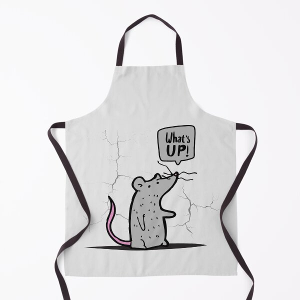 Item preview, relaxed cartoon rat - what's up! designed and sold by CypisDesign.