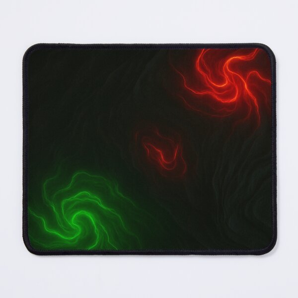 Item preview, Green Red Black Abstract Art designed and sold by WittyUnknown.