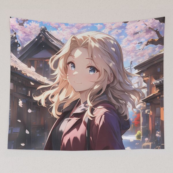 Artikelvorschau, Kay Girls und Panzer Anime Sakura Tea Cityscape entworfen und verkauft von earlobejerk.