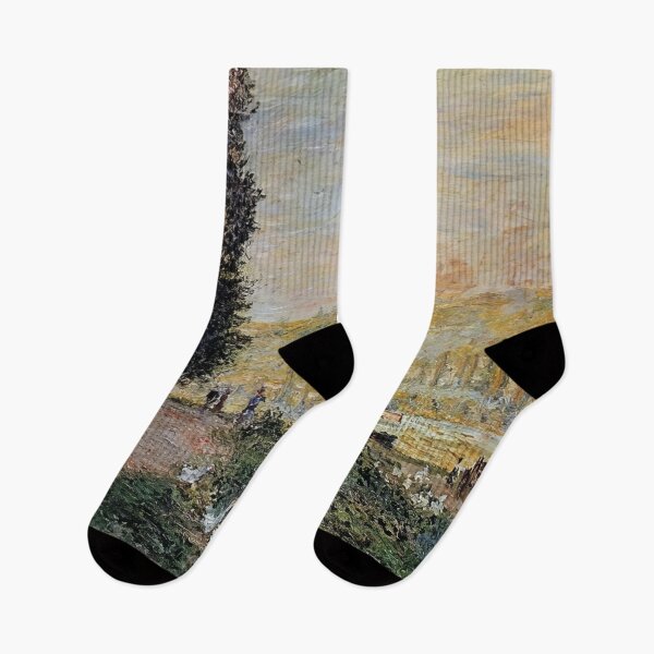 Item preview, The Banks of the Seine Lavacourt   1878 by Claude Monet designed and sold by GabyddAlessandr.