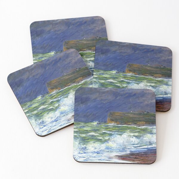 Item preview, The Beach at Fecamp   1881 by Claude Monet designed and sold by GabyddAlessandr.