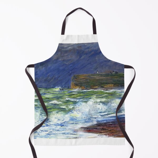 Item preview, The Beach at Fecamp 1881 by Claude Monet designed and sold by GabyddAlessandr.