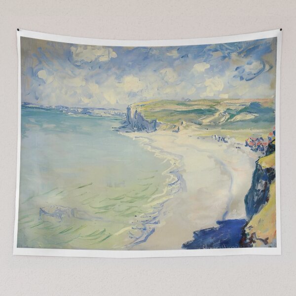 Item preview, The Beach at Pourville   1882 by Claude Monet designed and sold by GabyddAlessandr.