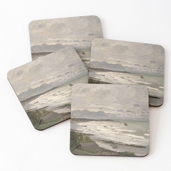 Item preview, The Beach at Saint Adresse   1876 by Claude Monet designed and sold by GabyddAlessandr.