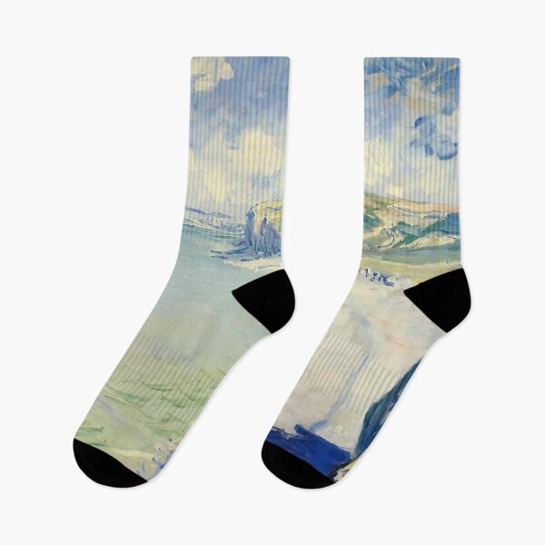 Item preview, The Beach at Pourville   1882 by Claude Monet designed and sold by GabyddAlessandr.