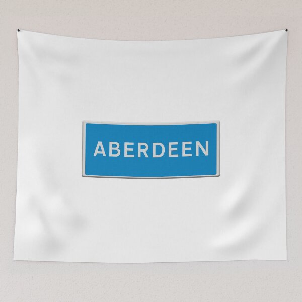Item preview, Road sign for Aberdeen designed and sold by funkyworm.