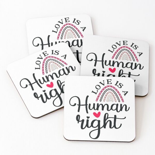 Item preview, Love is a human right designed and sold by SSK Designs.