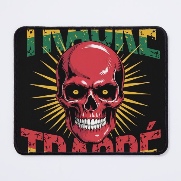 Item preview, Burkina Faso African Ibrahim Traoré Flag Thomas Sankara designed and sold by ConceptualVibes.