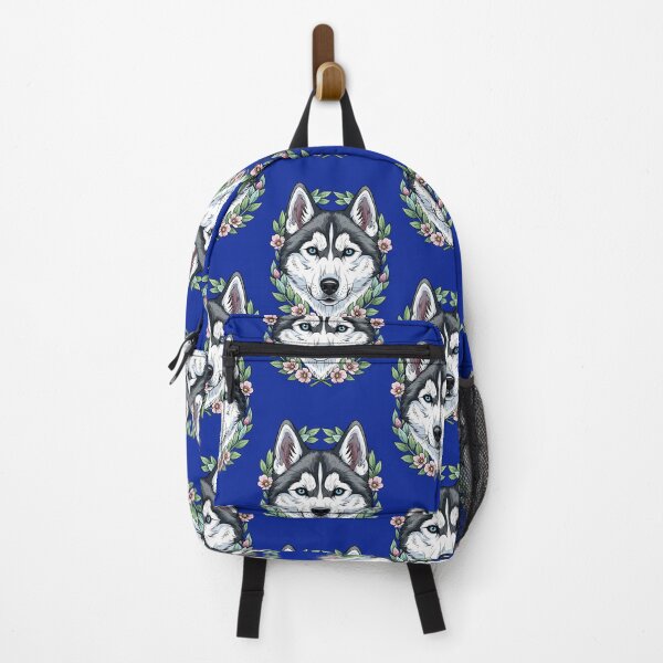 Item preview, Siberian Husky Dog And Mountain Laurel Flowers designed and sold by taiche.