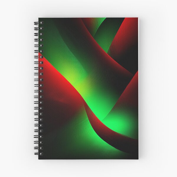 Item preview, Green Red Black Abstract Art designed and sold by WittyUnknown.
