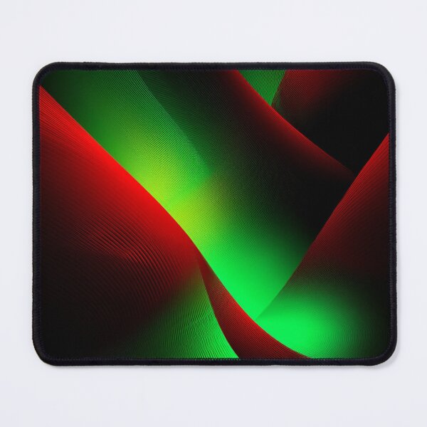Item preview, Green Red Black Abstract Art designed and sold by WittyUnknown.
